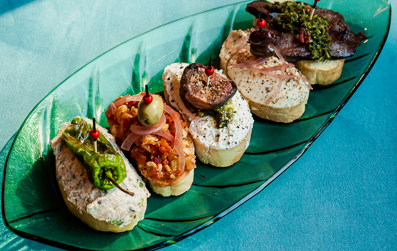 Pintxos proeverij van de chef bij Mi-Ami