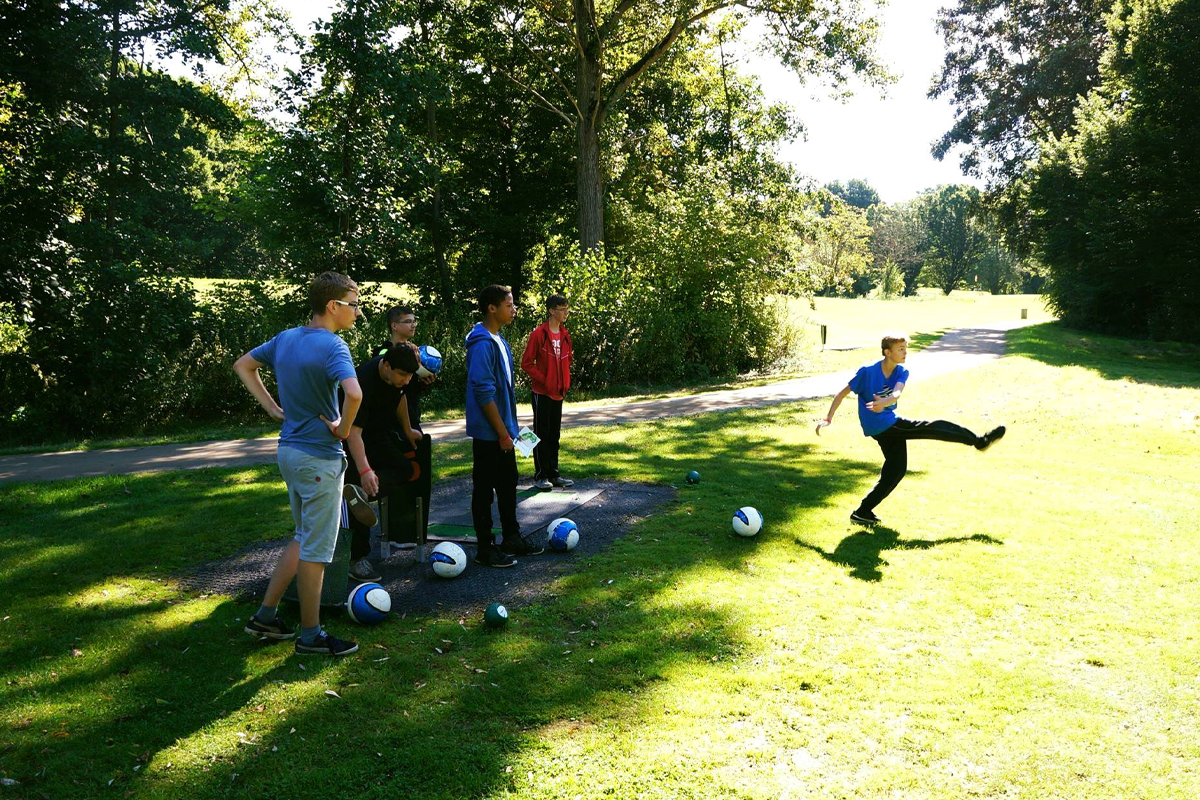 Pitch & putt of footgolf bij Abel. Golf