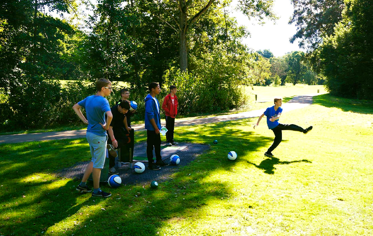 Pitch & putt of footgolf bij Abel. Golf