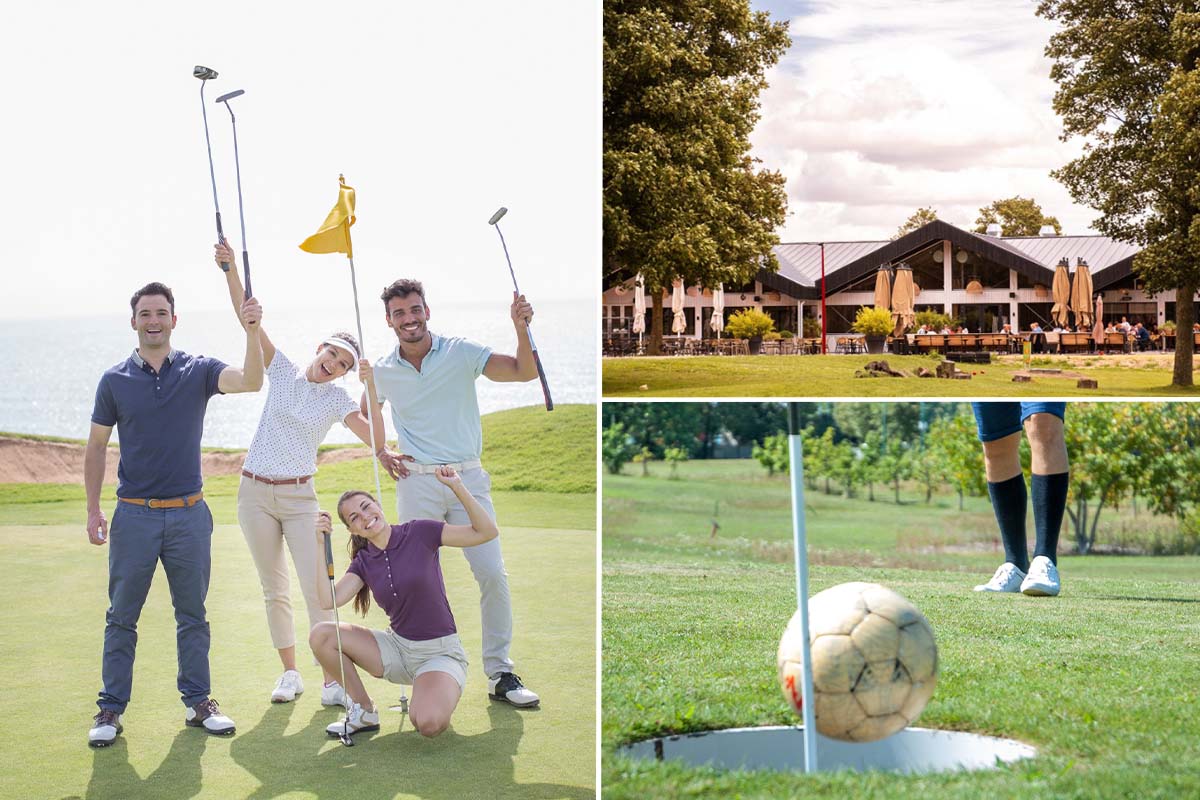 Pitch & putt of footgolf bij Abel. Golf