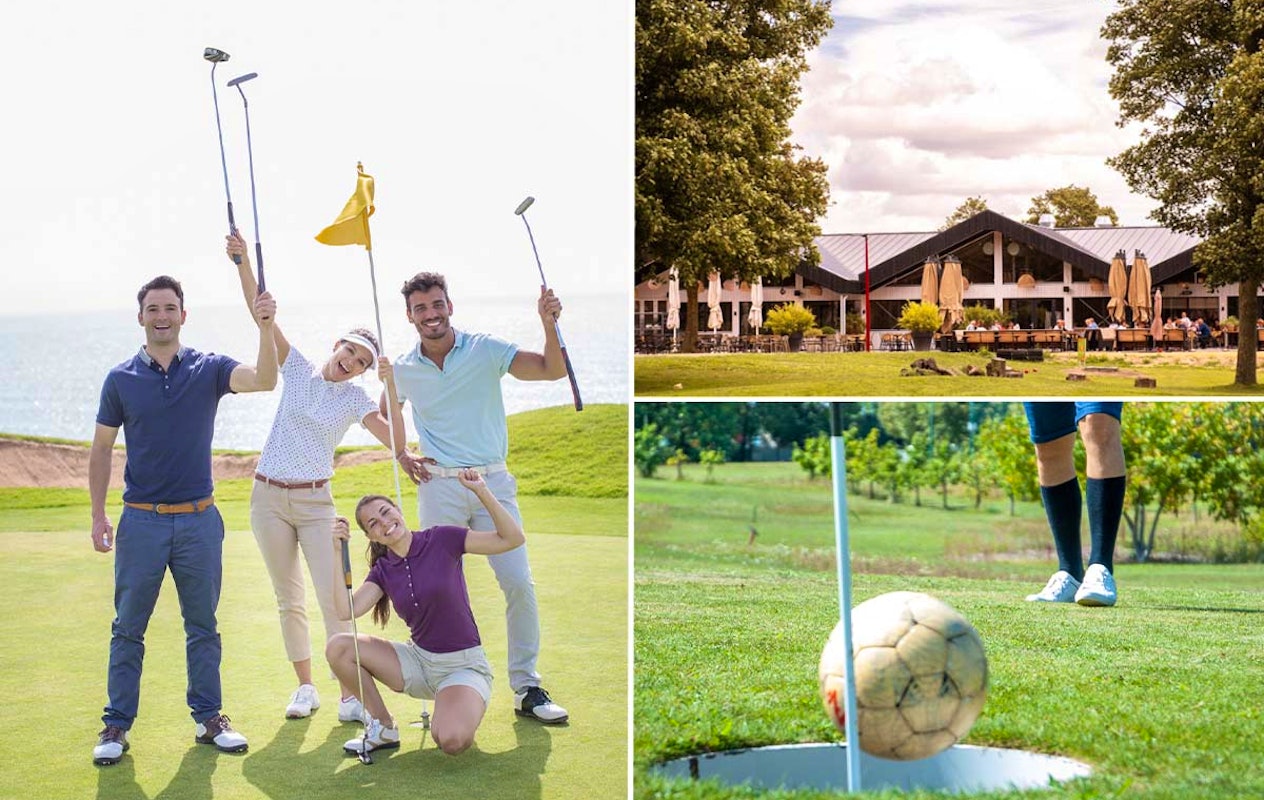 Pitch & putt of footgolf bij Abel. Golf
