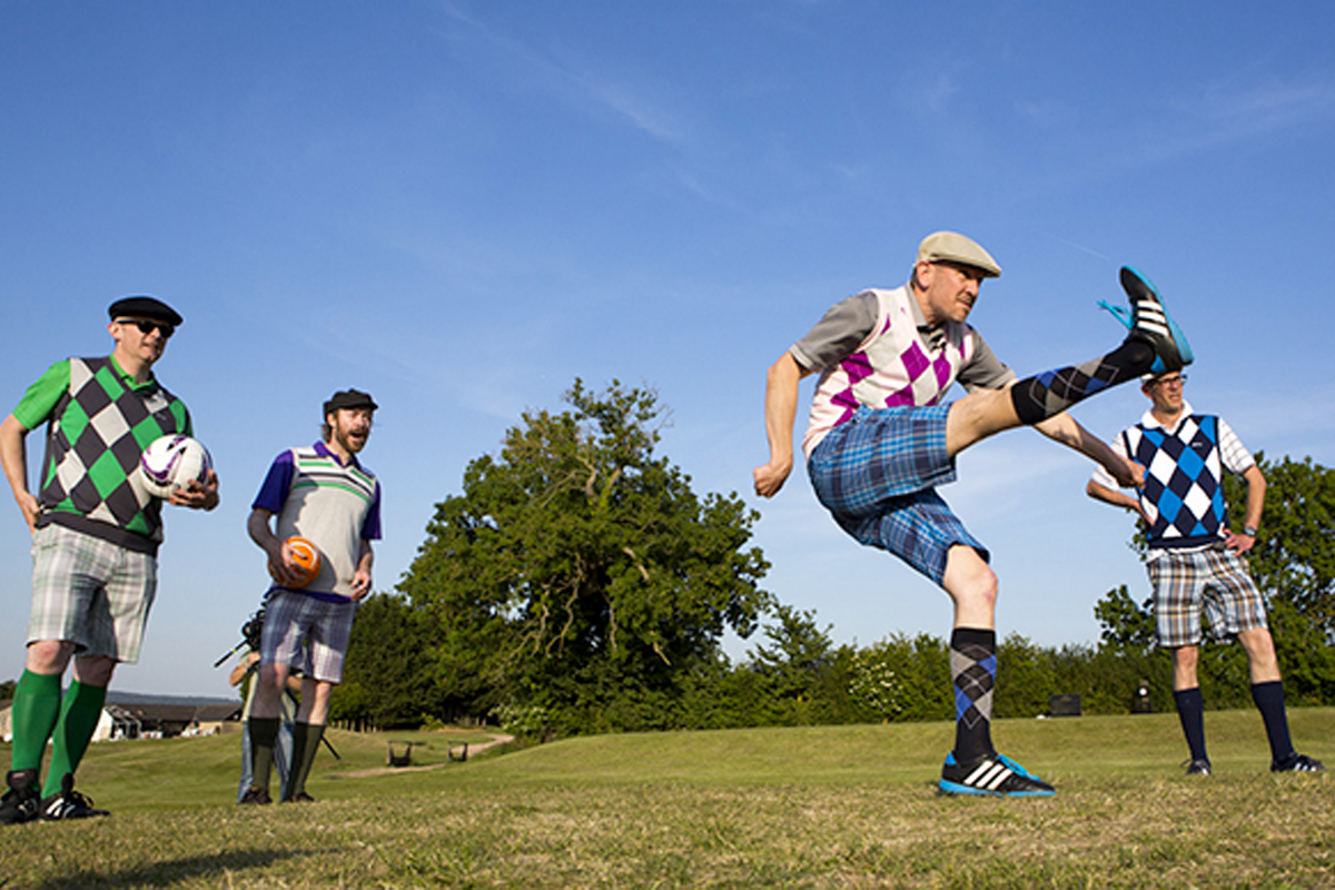 Pitch & putt of footgolf bij Abel. Golf