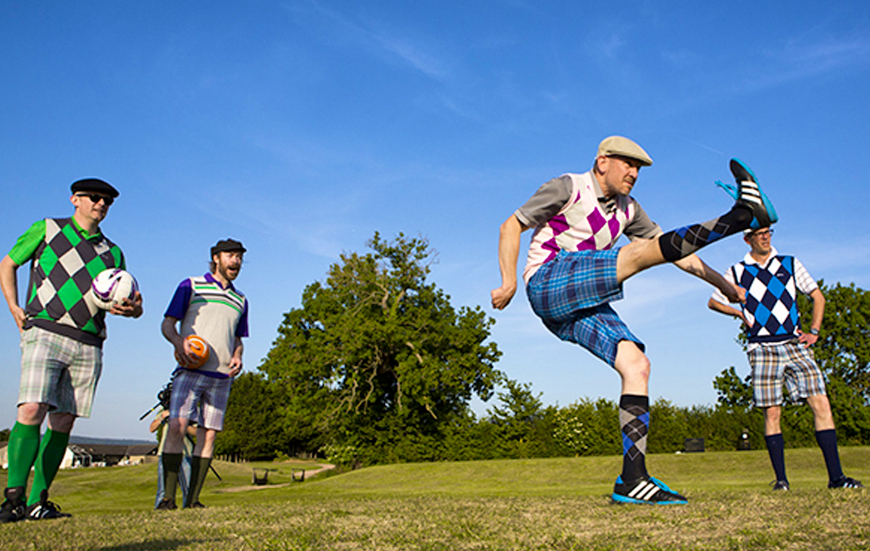 Pitch & putt of footgolf bij Abel. Golf