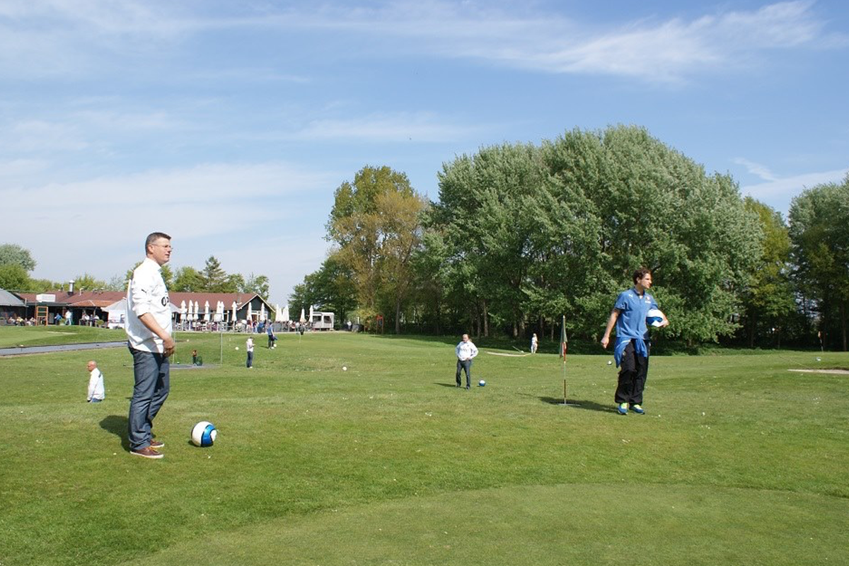 Pitch & putt of footgolf bij Abel. Golf