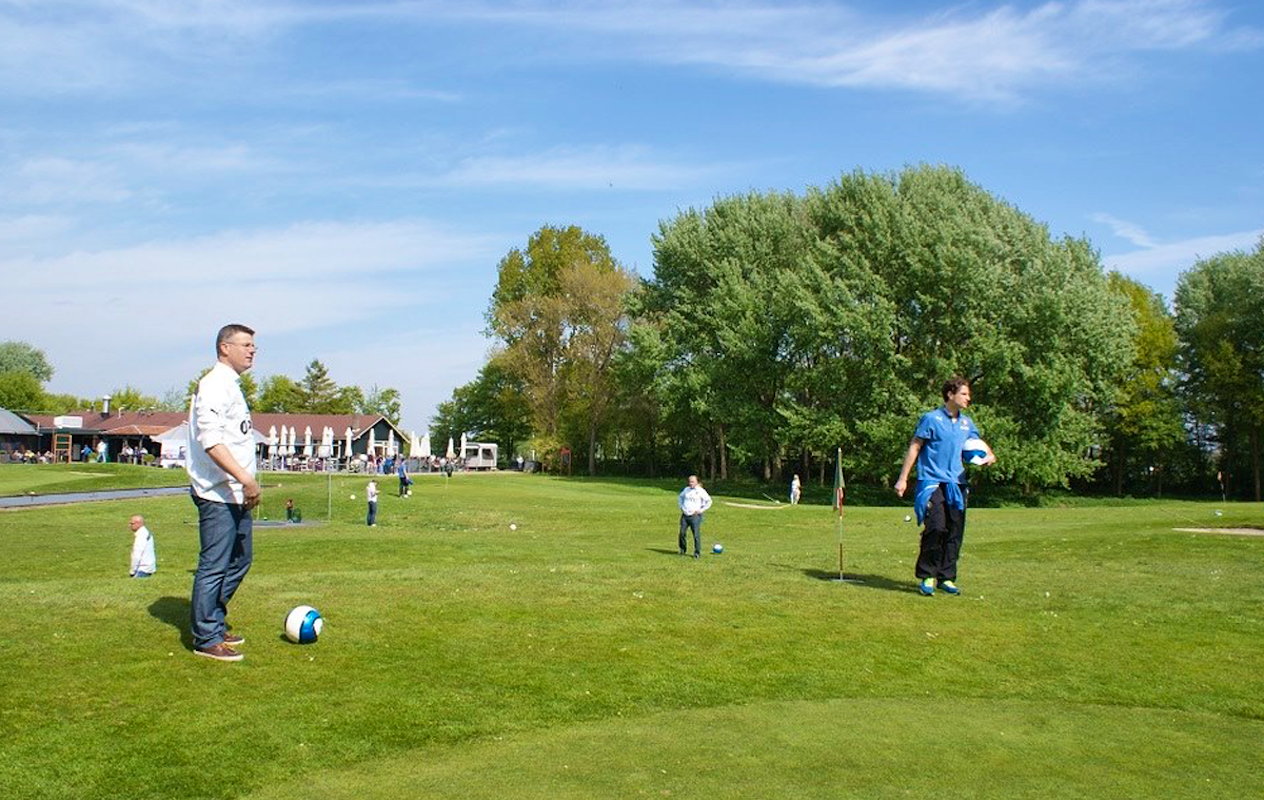 Pitch & putt of footgolf bij Abel. Golf