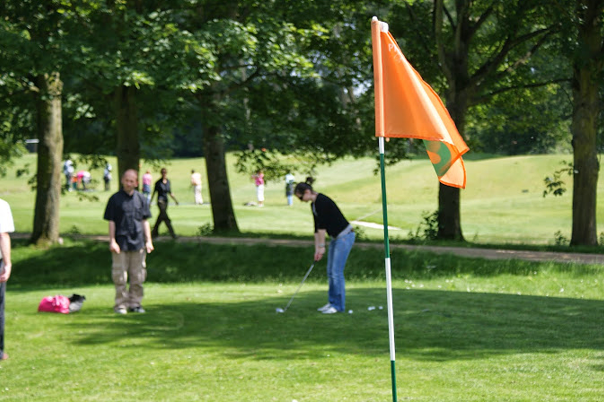 Pitch & putt of footgolf bij Abel. Golf
