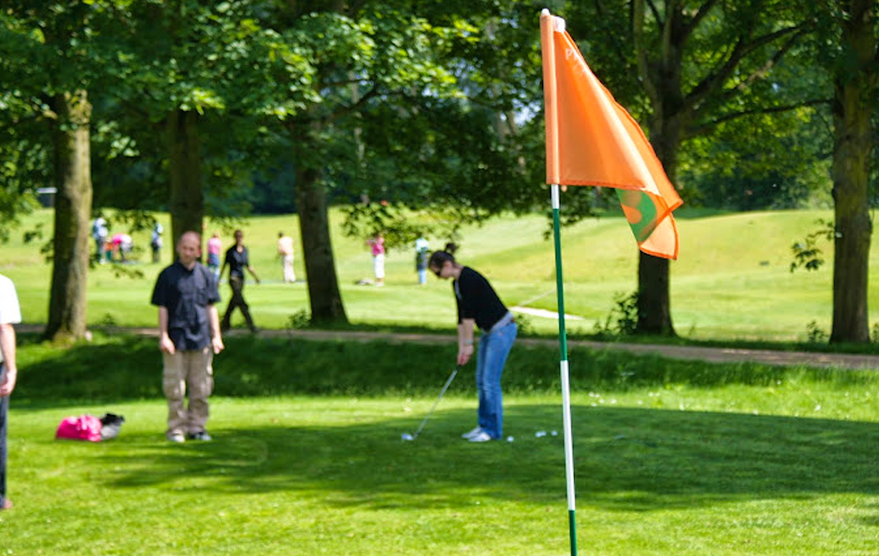 Pitch & putt of footgolf bij Abel. Golf
