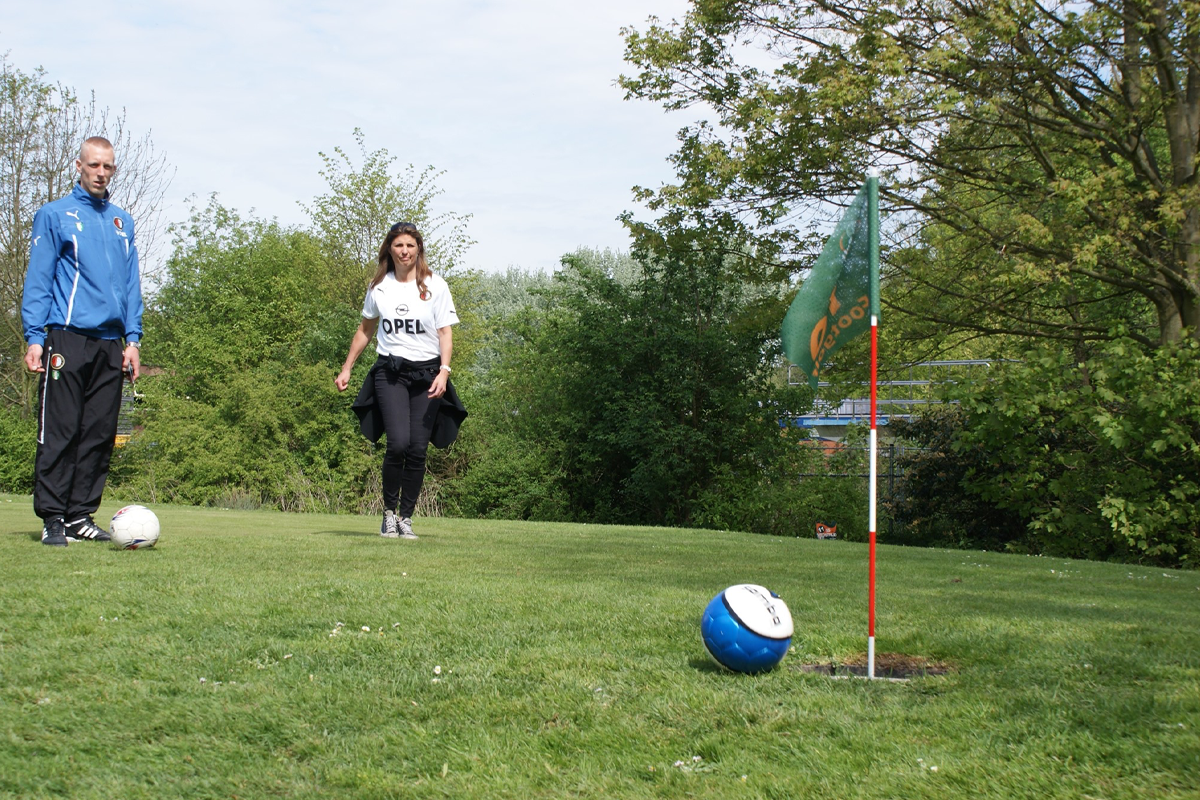 Pitch & putt of footgolf bij Abel. Golf