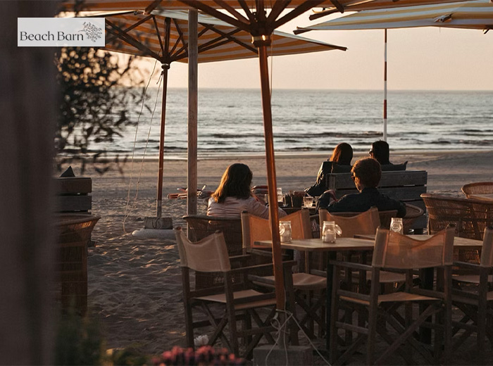Pizza naar keuze bij Beach Barn in Zandvoort