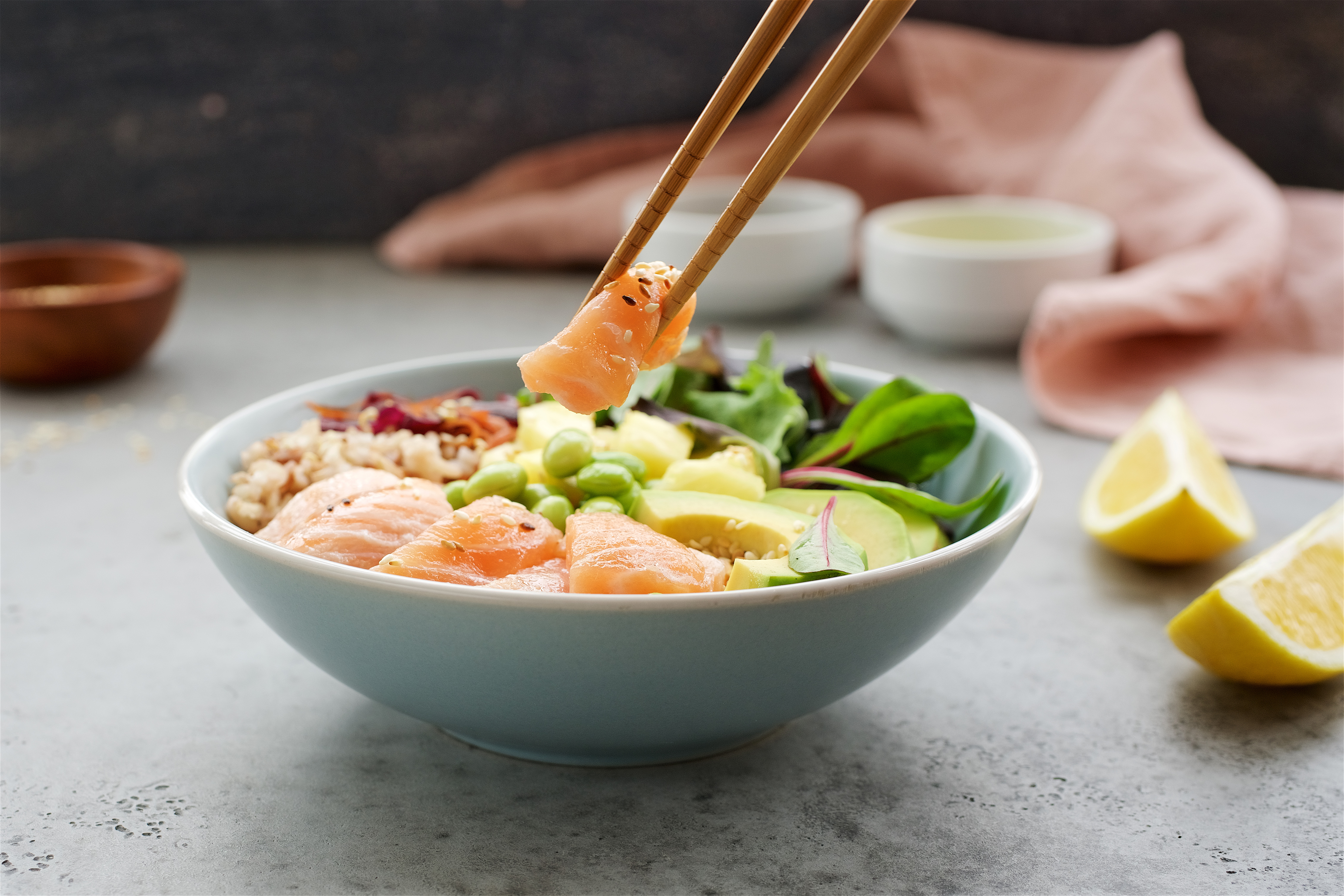 Poké bowl + bubble tea naar keuze bij Da Wu Beverwijk