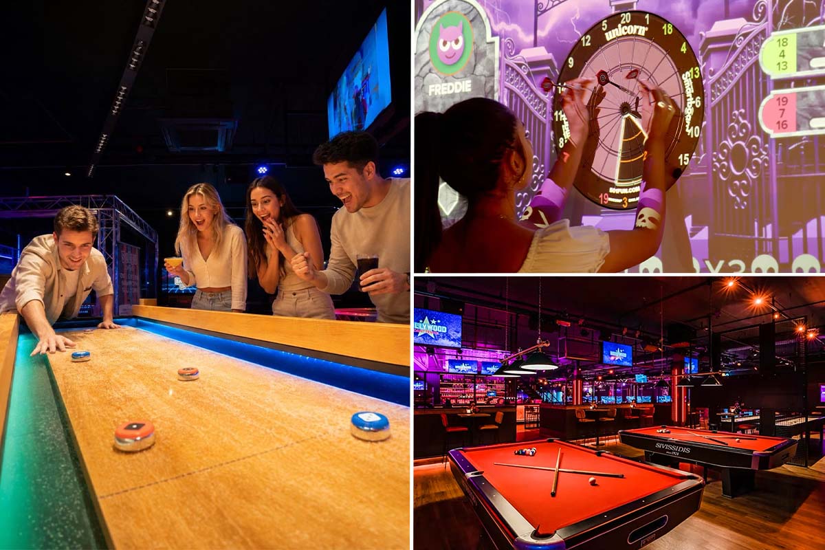Poolbiljart, Fun Darts en Sjoelen bij Hollywood Entertainment Center