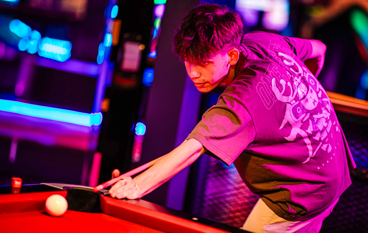 30 minuten poolbiljart bij Hollywood Entertainment Center in Eindhoven