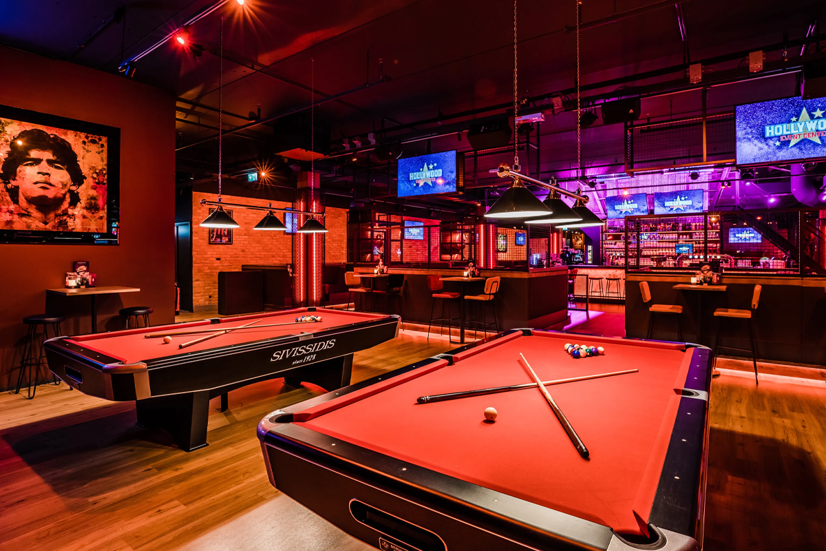 30 minuten poolbiljart bij Hollywood Entertainment Center in Eindhoven