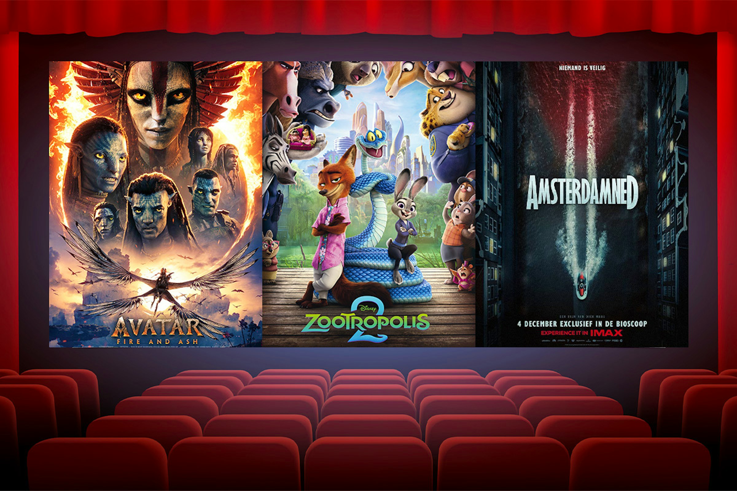 Bioscoopticket + kleine popcorn bij Bioscoop De Nieuwe Kolk Assen