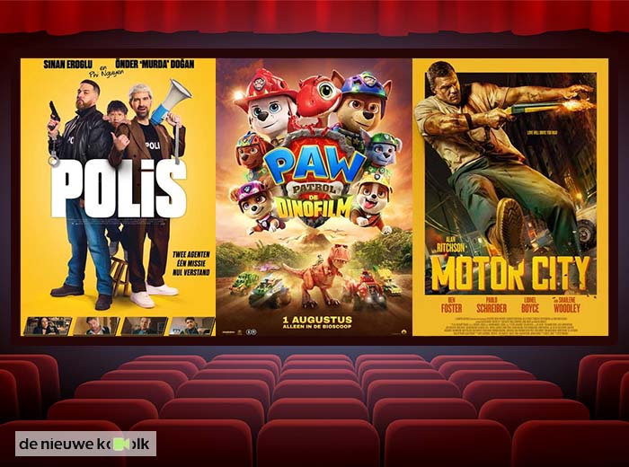 Bioscoopticket met kleine popcorn bij Bioscoop De Nieuwe Kolk Assen