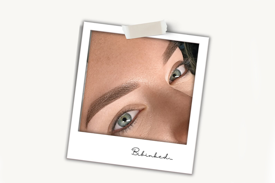 Powderbrows-behandeling bij Bibinked
