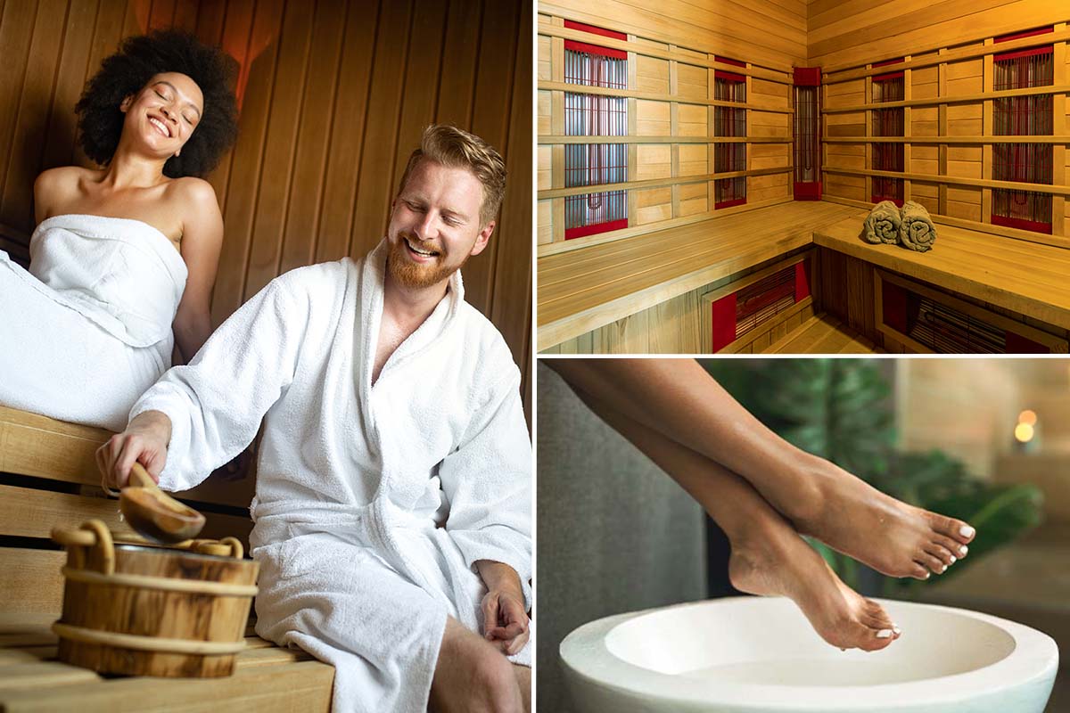 Voor 2 personen: luxe privésauna-arrangement (1 of 2 uur)