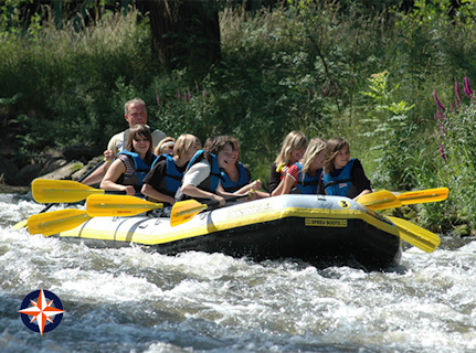 Rafting tocht bij Kanutotal (2, 4 of 10 personen)