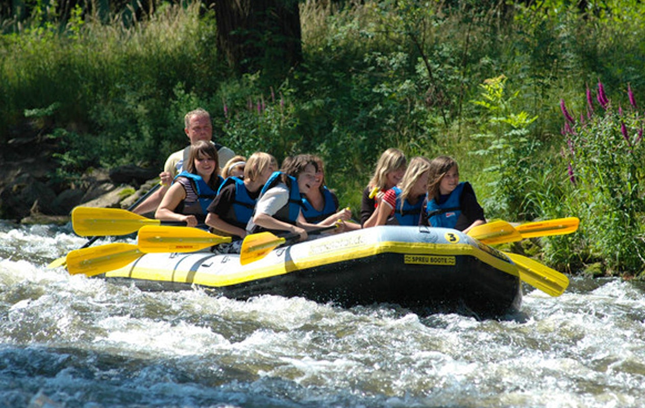 Rafting tocht bij Kanutotal (2, 4 of 10 personen)