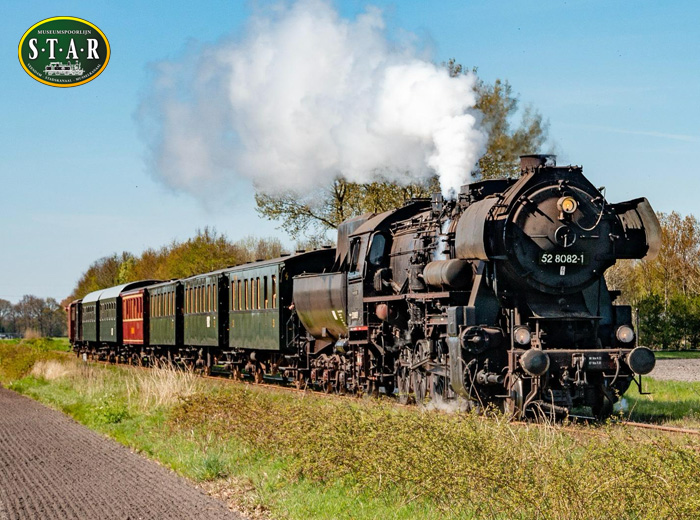 Retour Stadskanaal met de stoomtrein