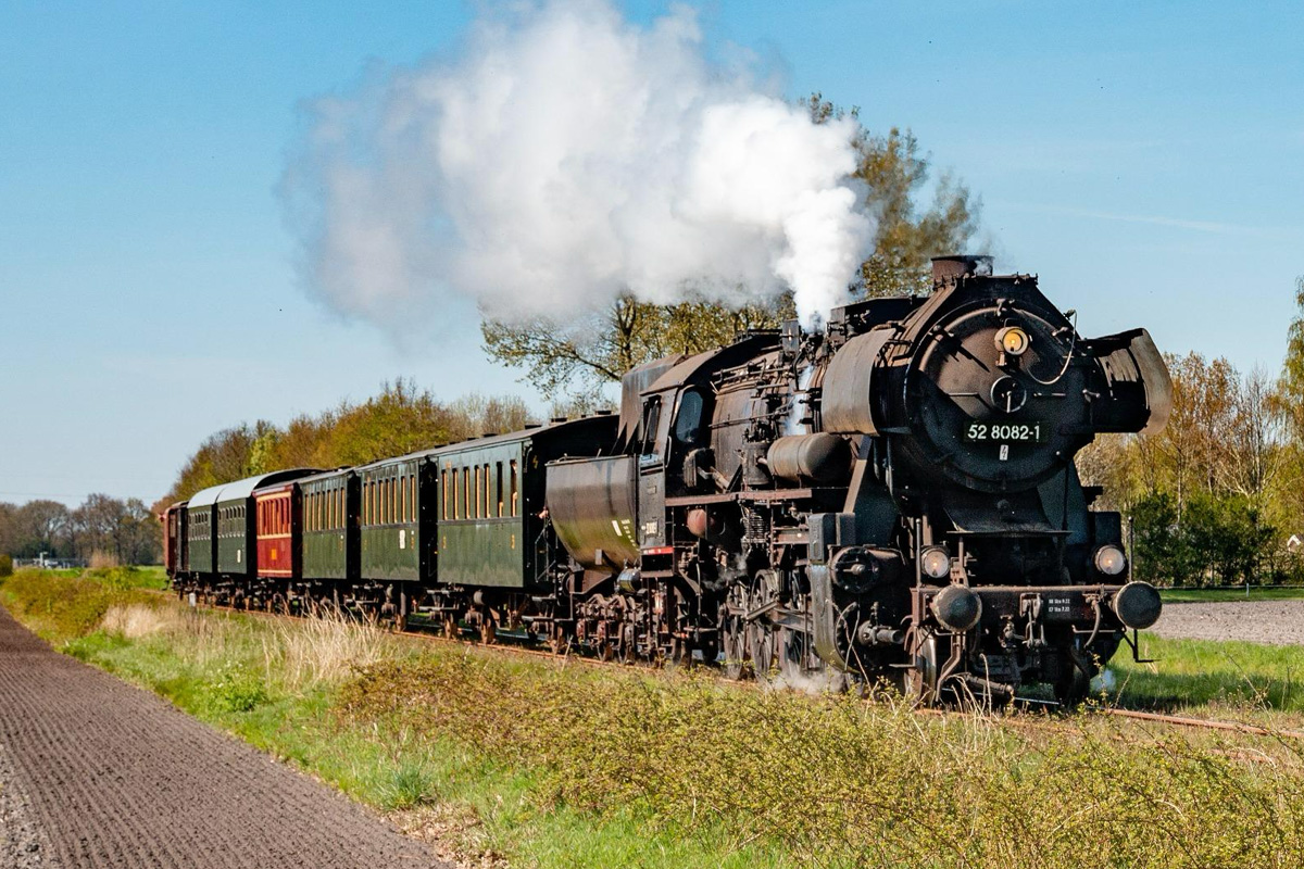Retour Stadskanaal met de stoomtrein