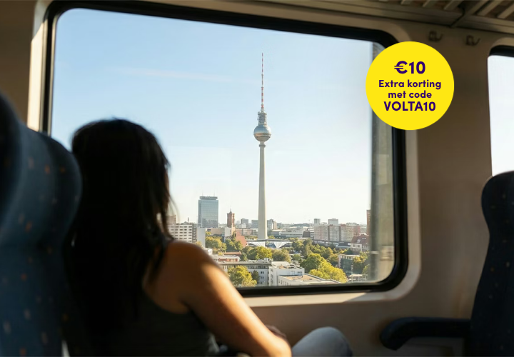 Retourticket voor 1 persoon naar Berlijn, Hamburg of Bremen