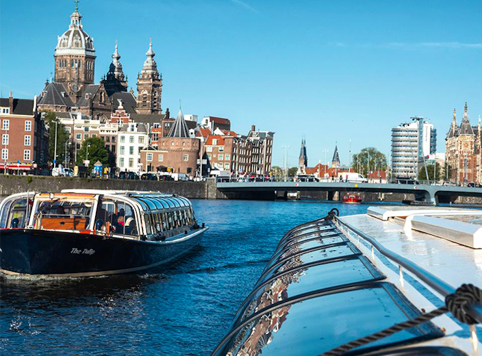 Rondvaart (75 minuten) door Amsterdam