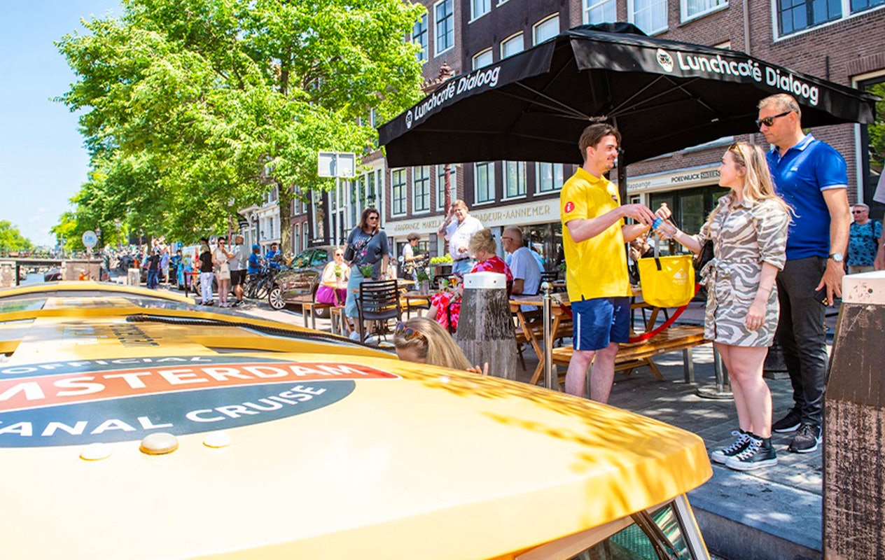Rondvaart door het centrum van Amsterdam (60 min)