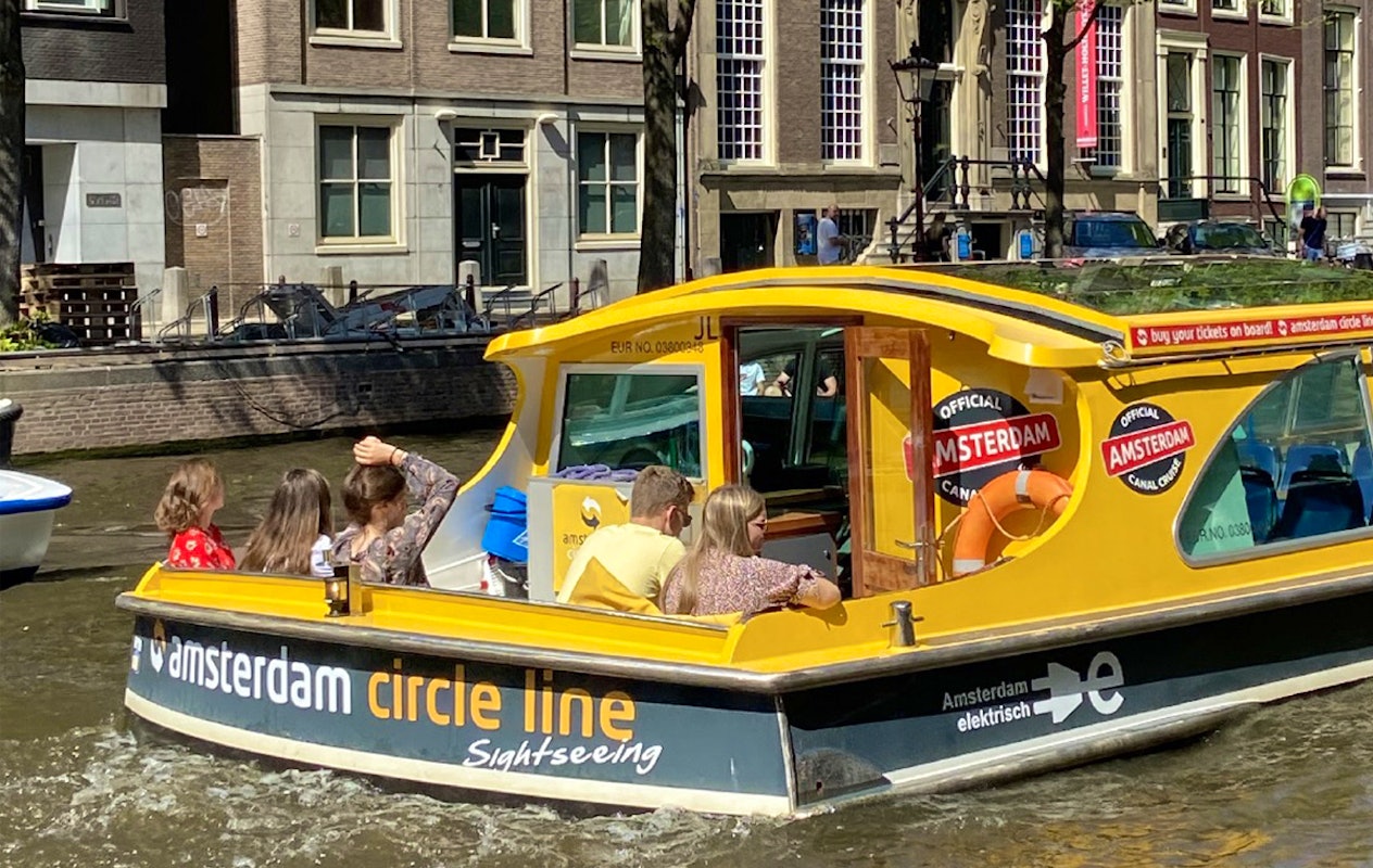 Rondvaart door het centrum van Amsterdam (60 min)