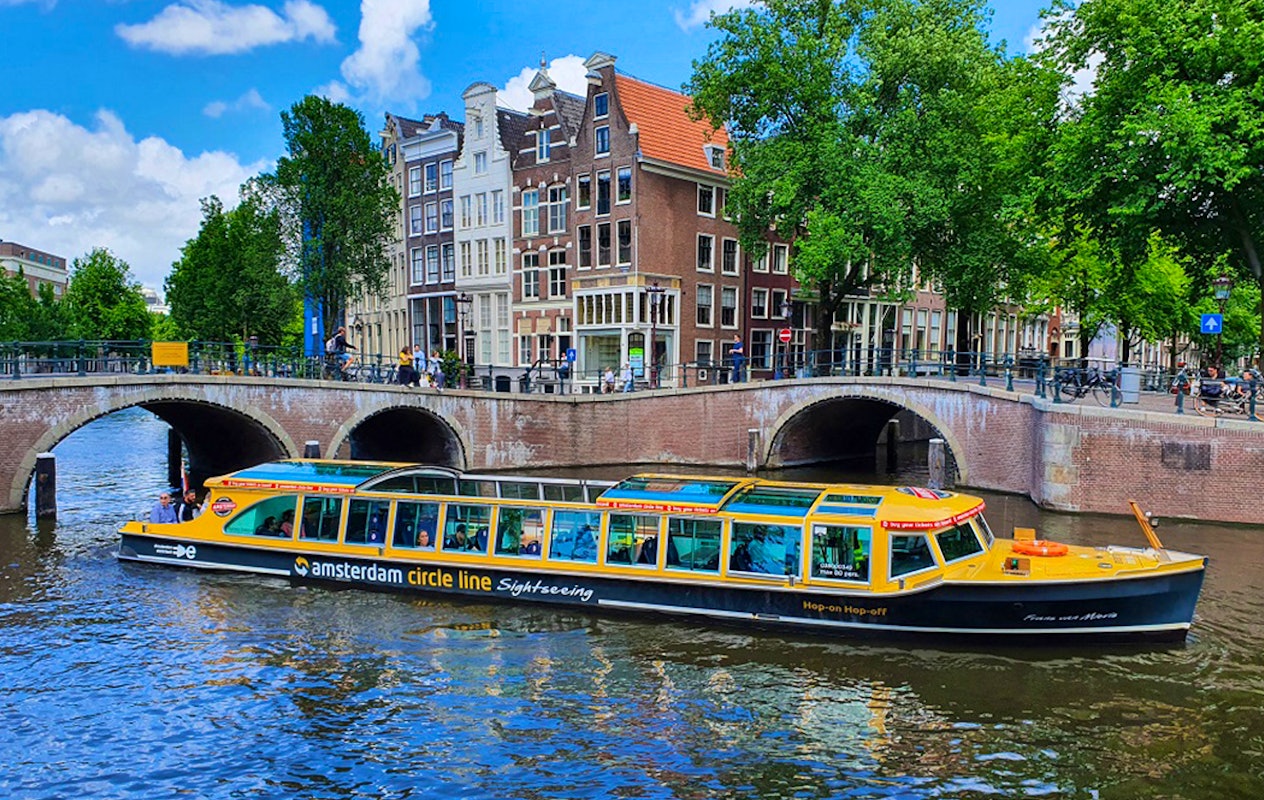 Rondvaart door het centrum van Amsterdam (60 min)