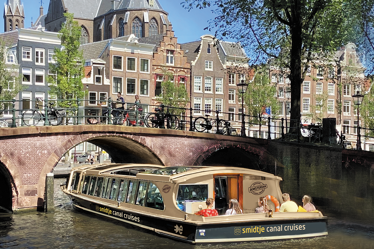 Rondvaart door het centrum van Amsterdam (75 min)