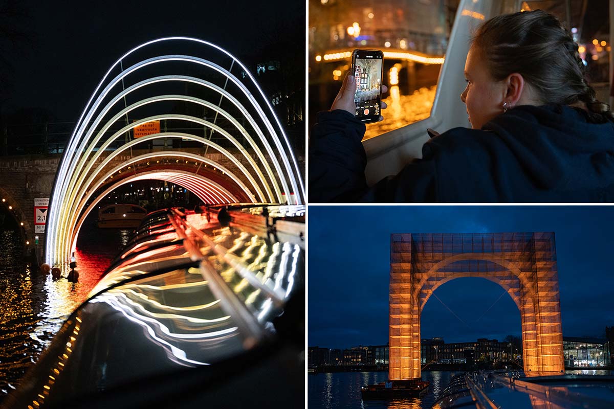 Amsterdam Light Festival rondvaart via Amsterdam Boat Cruises