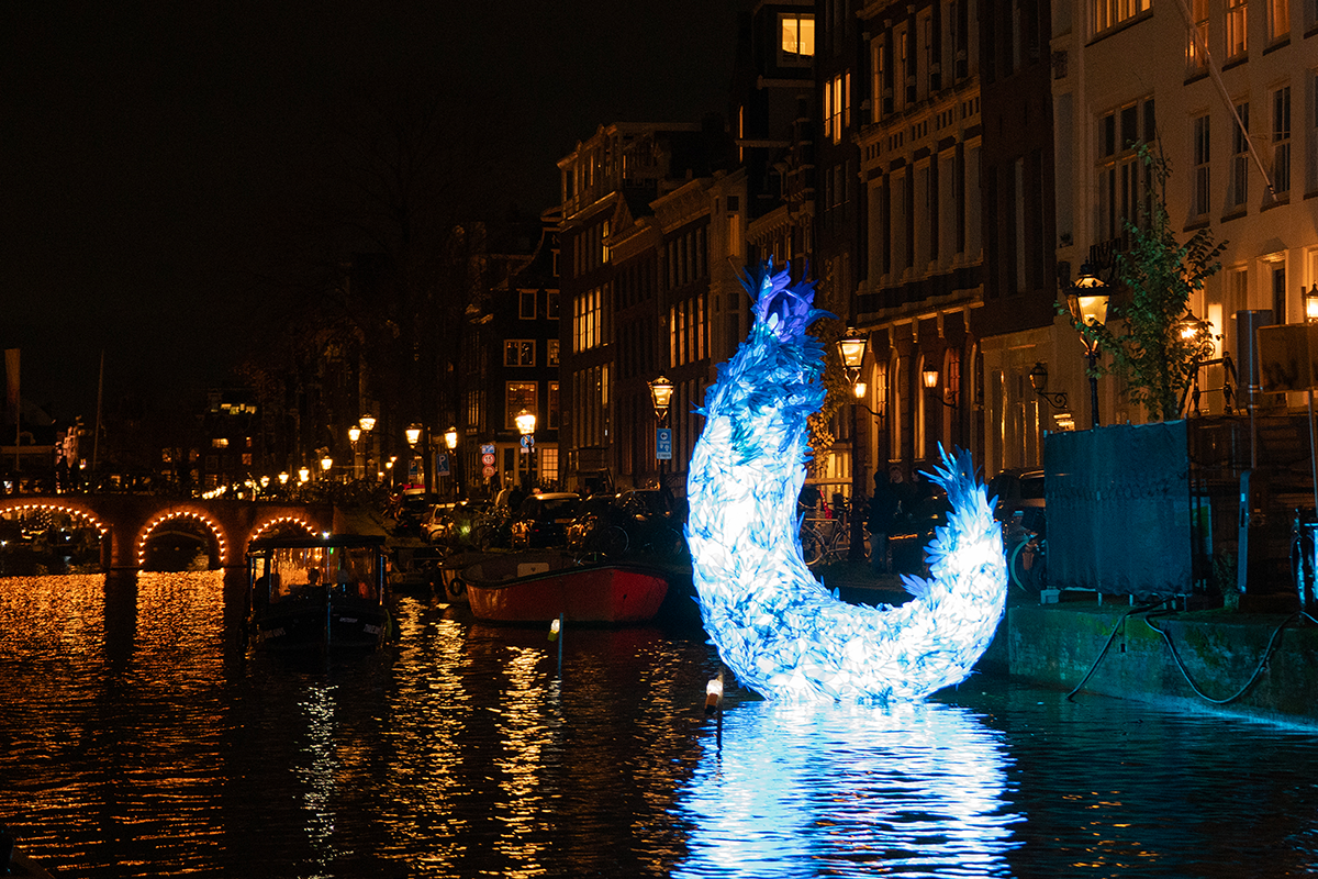 Amsterdam Light Festival rondvaart via Amsterdam Boat Cruises