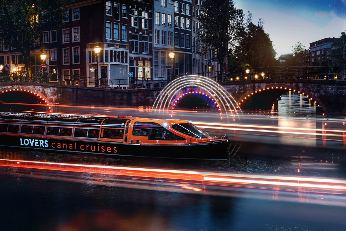 Amsterdam Light Festival rondvaart met LOVERS