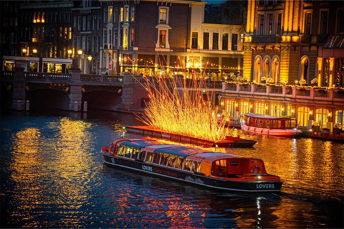 Amsterdam Light Festival rondvaart met LOVERS