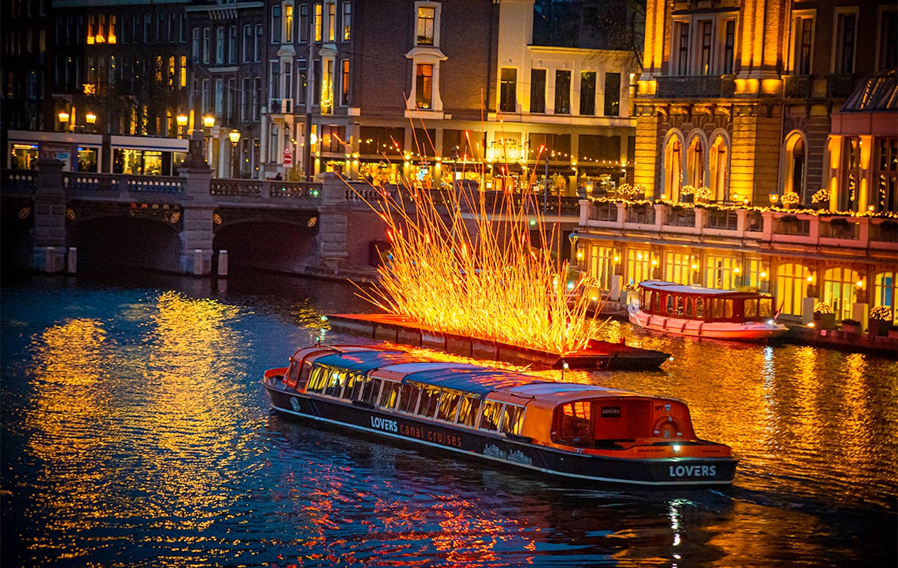 Amsterdam Light Festival rondvaart met LOVERS