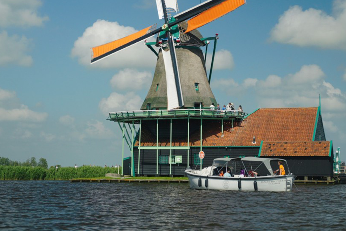 Rondvaart over de Zaanse Schans (25 min)