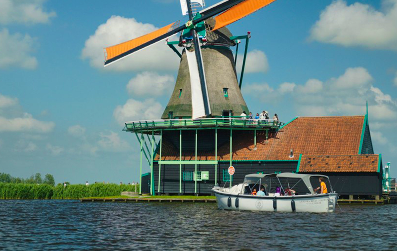 Rondvaart over de Zaanse Schans (25 min)