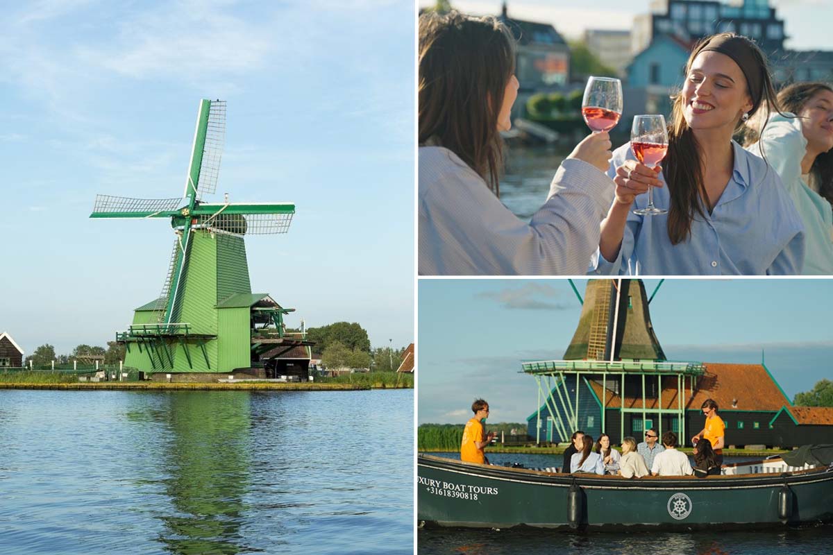 Rondvaart over de Zaanse Schans (25 min)