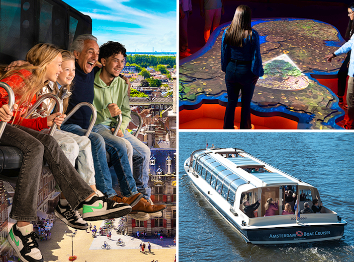 Entreeticket THIS IS HOLLAND + rondvaart Amsterdam