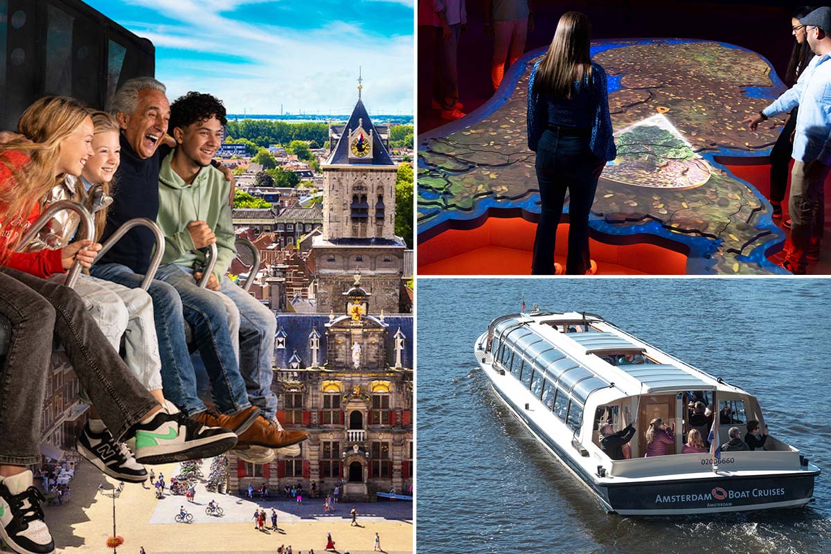 Entreeticket THIS IS HOLLAND + rondvaart Amsterdam