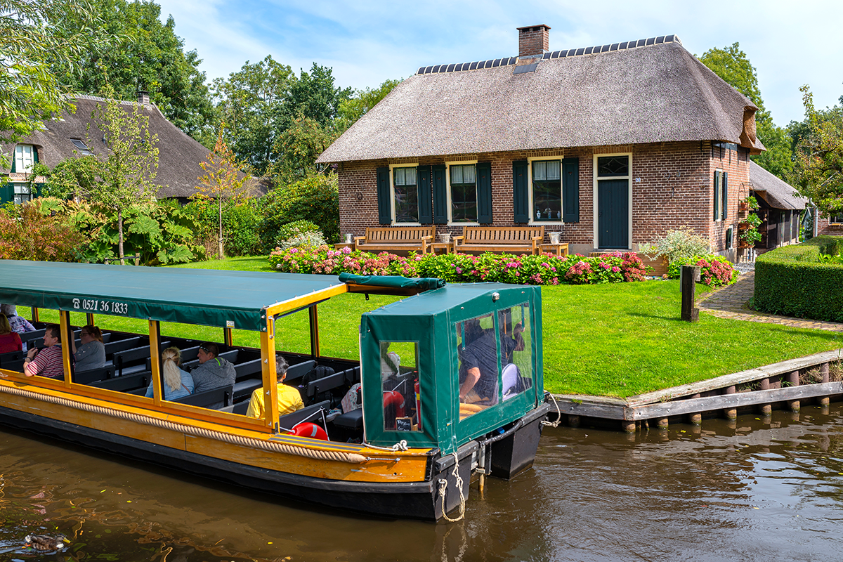 Rondvaart door Giethoorn (60 min)