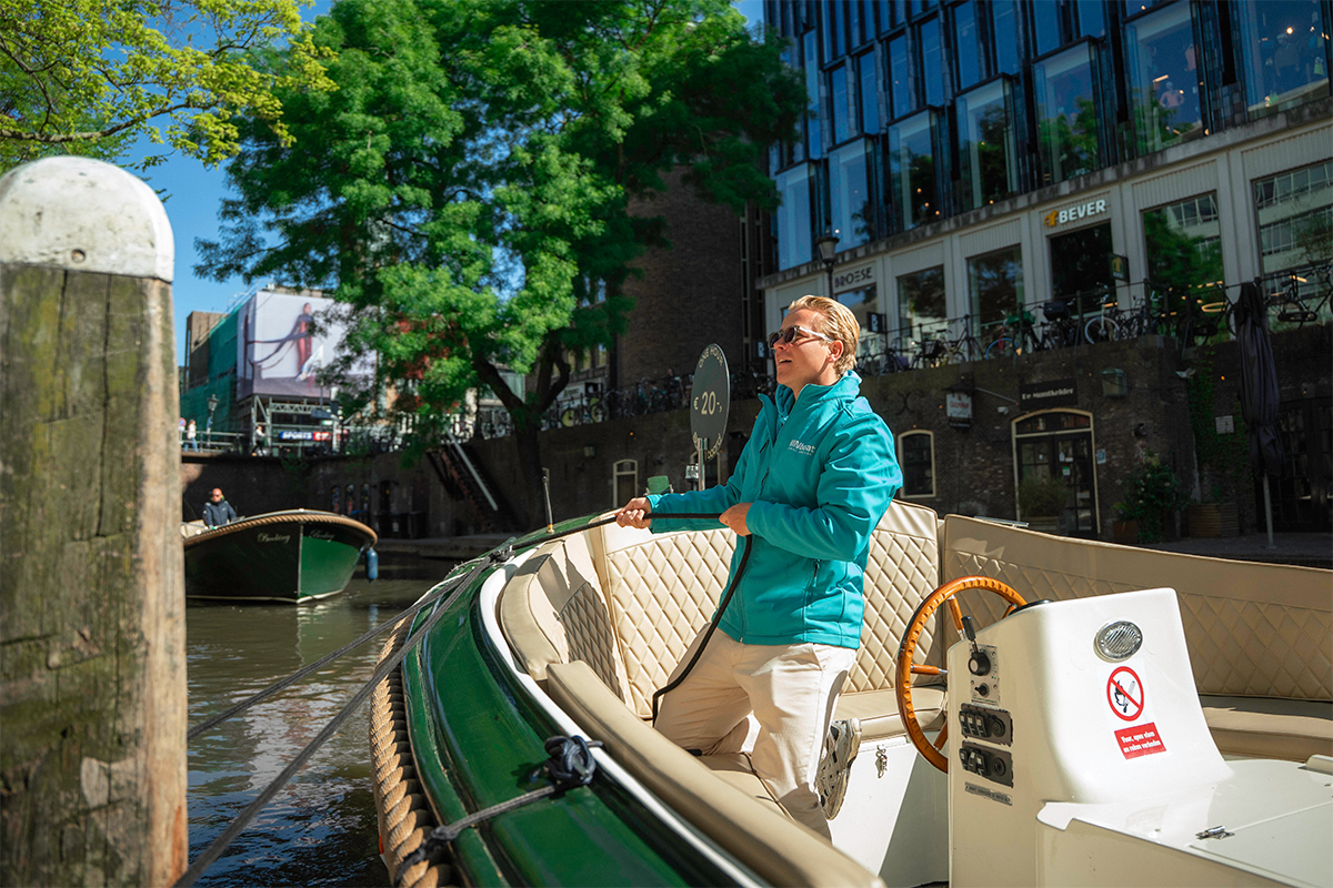 Rondvaart door de grachten van Utrecht (1 uur)