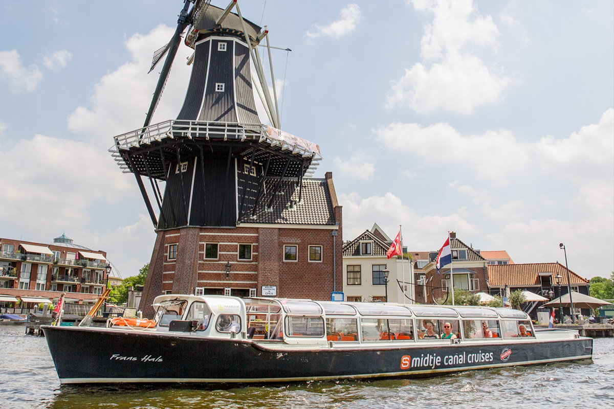 Rondvaart door het centrum van Haarlem (50 min)
