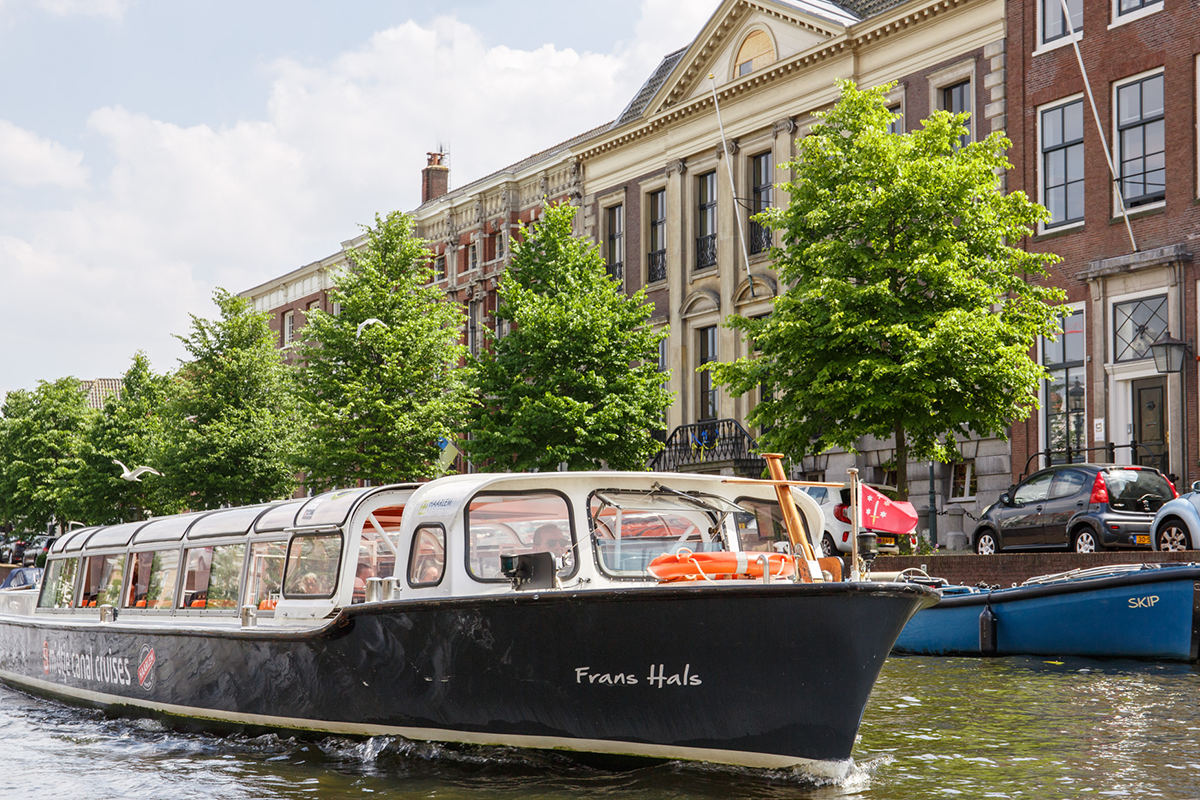 Rondvaart door het centrum van Haarlem (50 min)