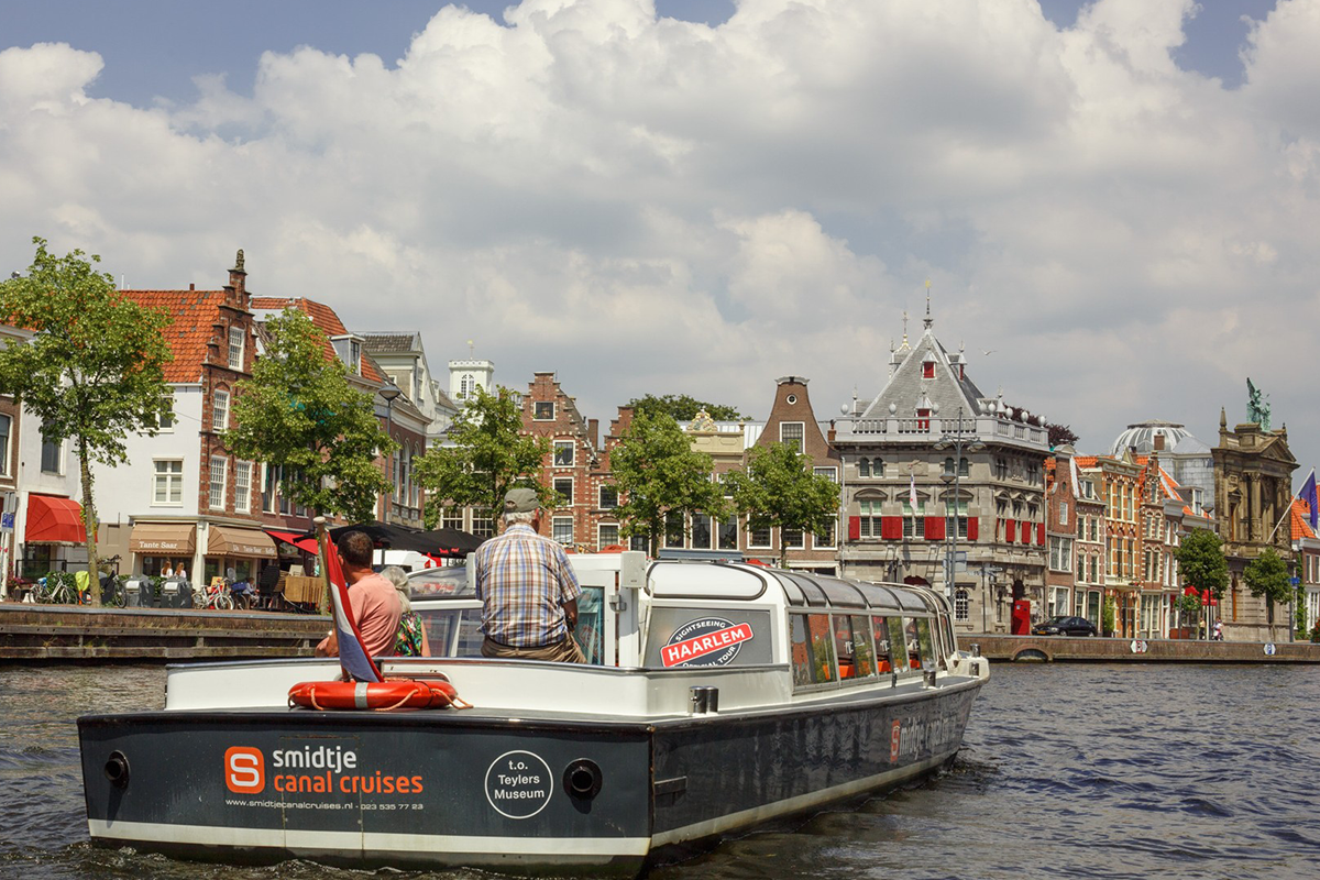 Rondvaart door het centrum van Haarlem (50 min)