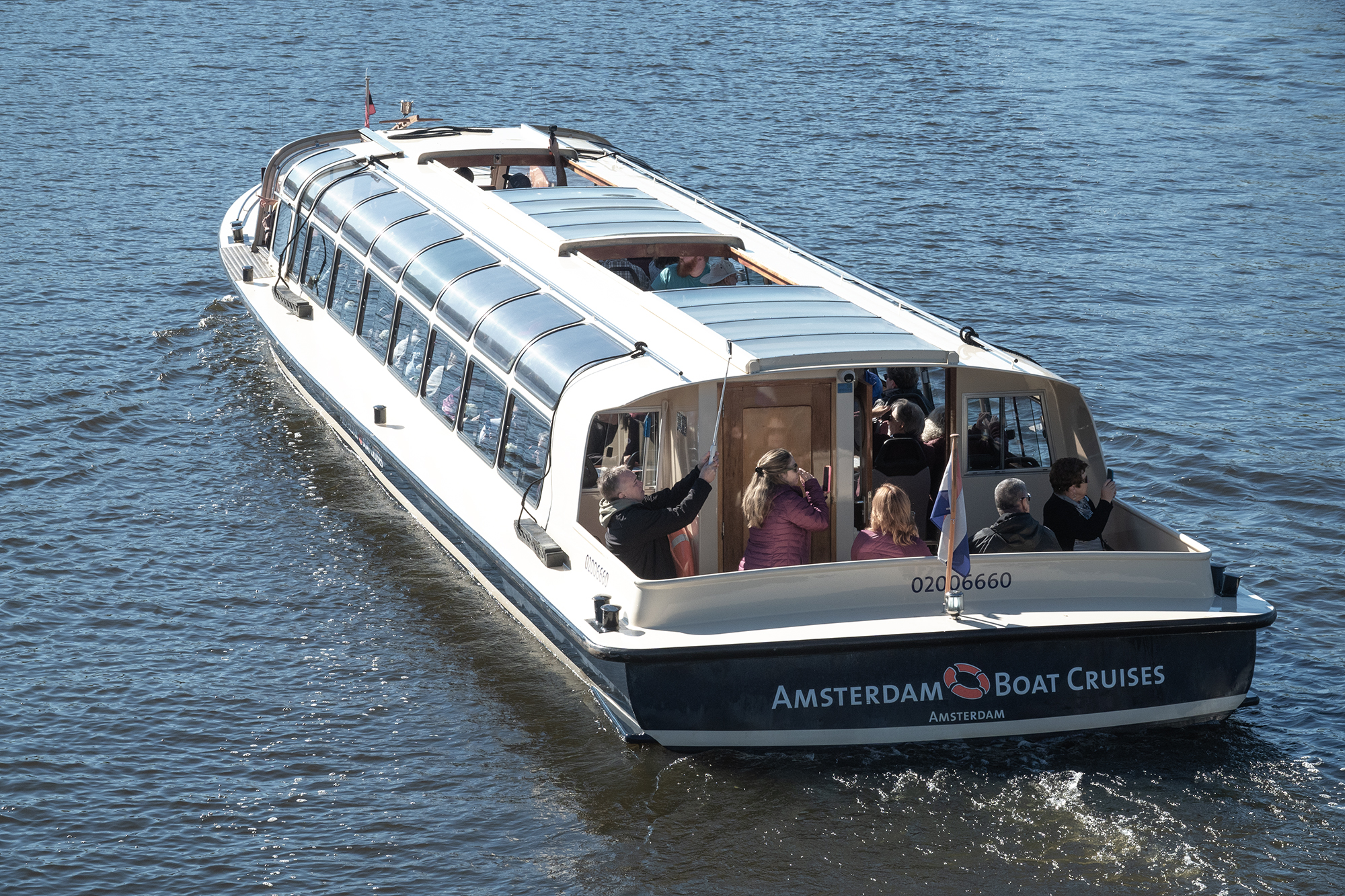 Rondvaart door haven van Amsterdam (2,5 uur)