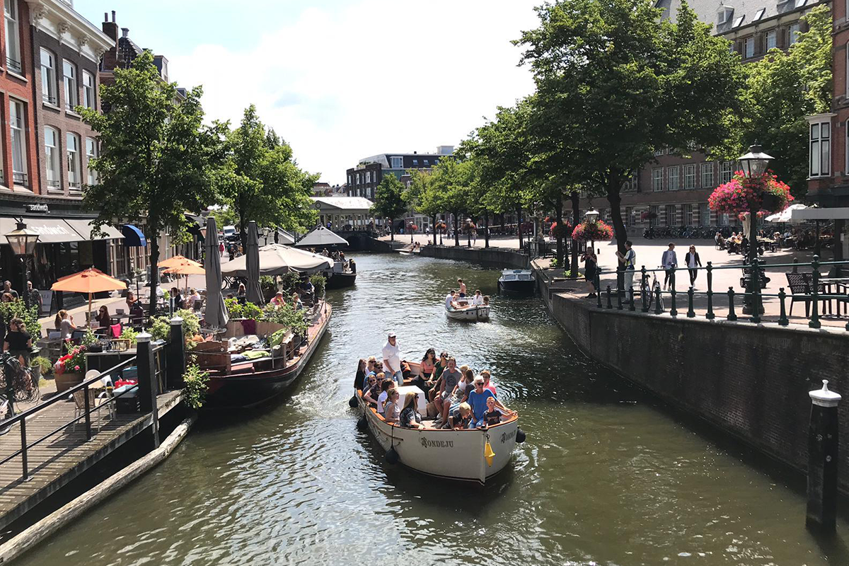 Rondvaart door de Leidse grachten (60 min)