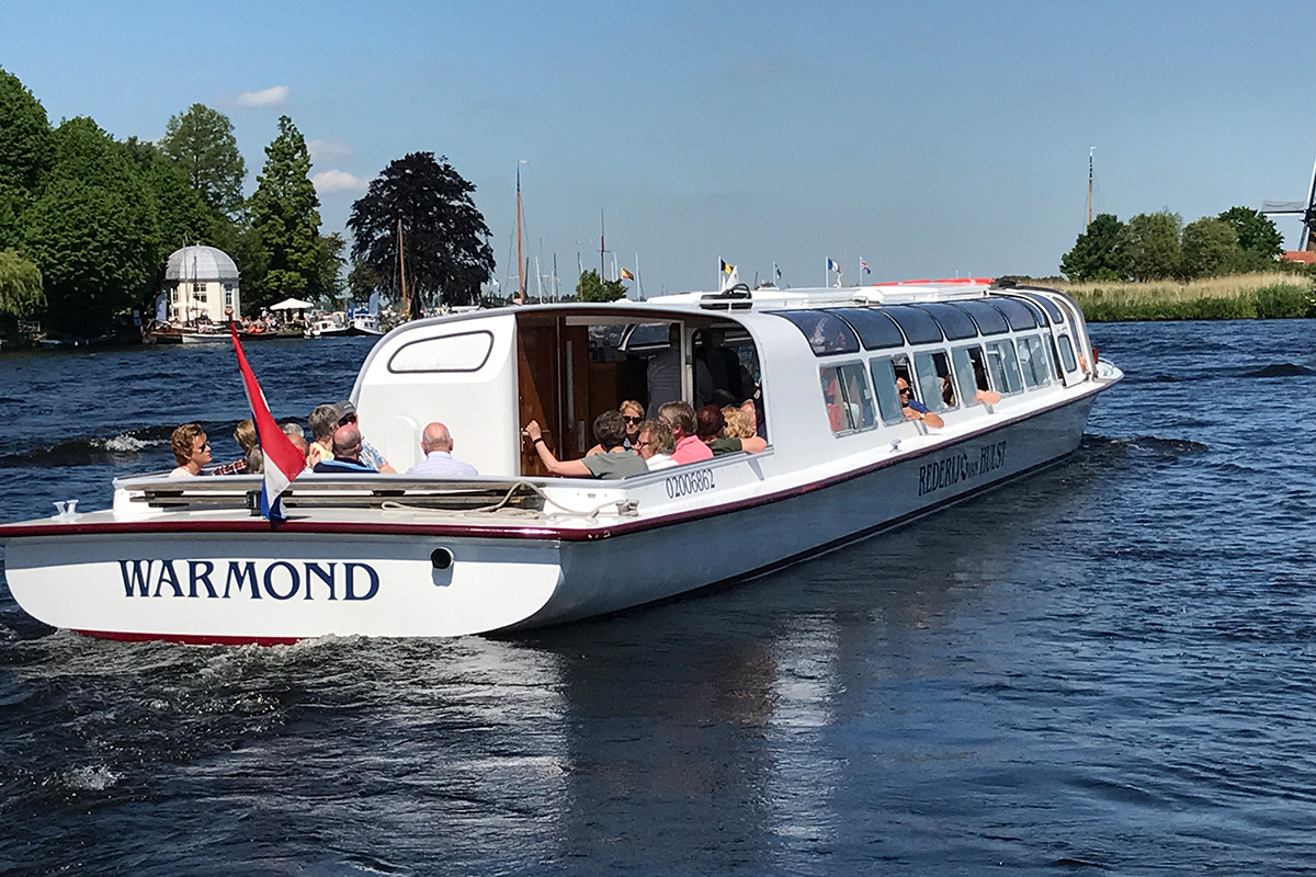 Geniet van een leuke rondvaart rondom Leiden 