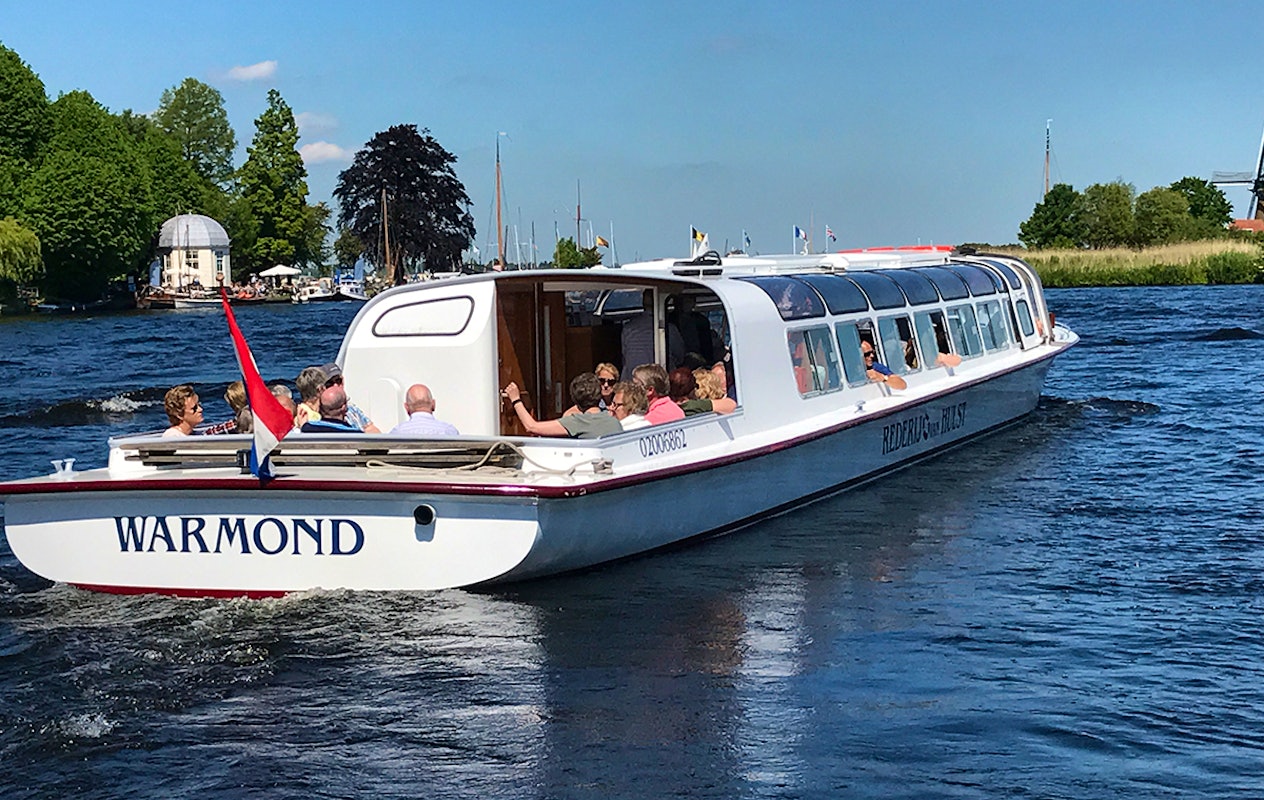 Geniet van een leuke rondvaart rondom Leiden